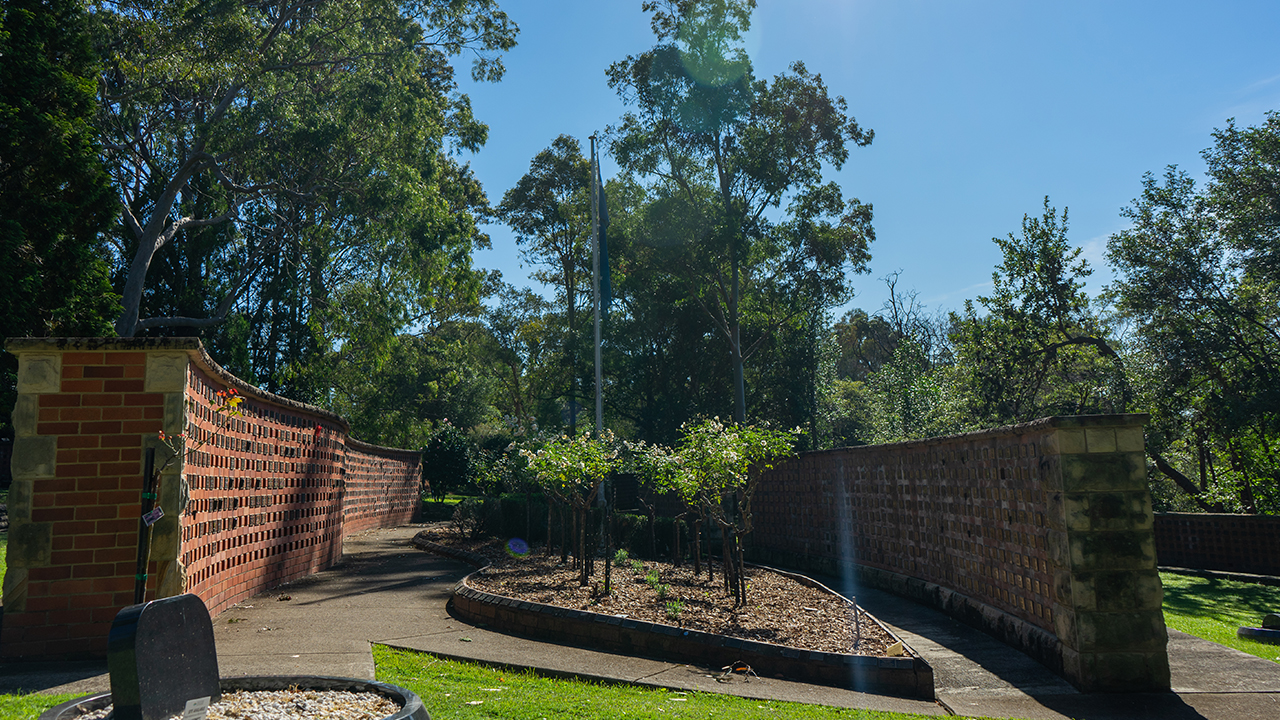 Northern Suburbs Memorial Gardens Waratah Wall Memorials