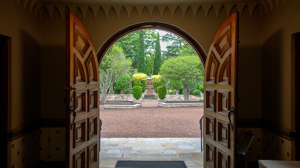 Northern Suburbs Memorial Gardens Chapel Door